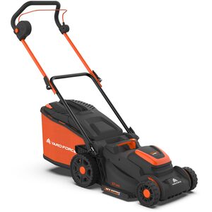 Yard Force 37cm 40V (2x20V) Cordless Lawnmower - Orange by Yard Force