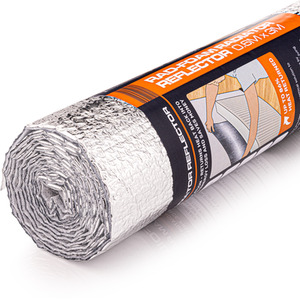 Rad-Foam Radiator Reflector (0.6m x 3m) - Silver by SuperFOIL Insulation