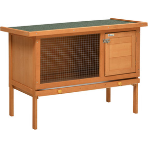 PawHut Wood Pet Cage Shelter - Orange by PawHut