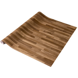 dc fix Walnut Block Self Adhesive Vinyl Wrap for Kitchen Doors and Worktops - Brown / 67.5cm x 2m by d-c-fix