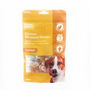 Chicken Wrapped Biscuits by Clever Paws