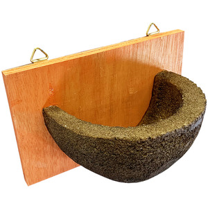 Swallow Nest Bird House - Brown / 1 by Selections