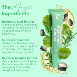 Colour Correcting Cream Concealer - Green by Give Me Cosmetics