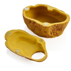 Swell Reptiles Magnetic Cave Box - Yellow / 19cm by Swell Reptiles