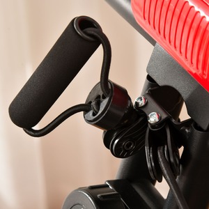 HOMCOM 2-in-1 Upright Exercise Bike - Red by HOMCOM