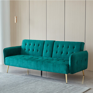 Emerald Green Sofa Bed - Green