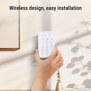 Wireless Security Keypad - White by Roombanker