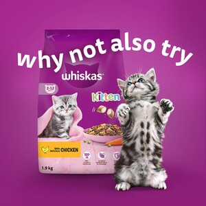 Whiskas Kitten Pouches in Jelly - Poultry Feast by Whiskas