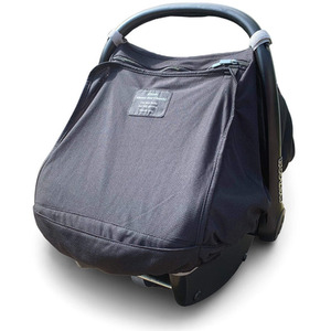 SnoozeShade Universal Fit Baby Car Seat Sunshade - Grey