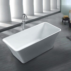 Acquaviva Svelte Free Standing Bath Tub - White by Acquaviva