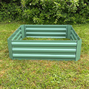 Metal Raised Vegetable Bed - Green / 3 by Selections
