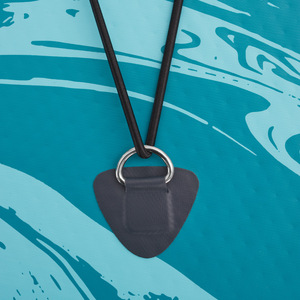 Paddle Board 2-In-1 Inflatable SUP Kayak, with Pump, Backpack - Turquoise & Black by tectake