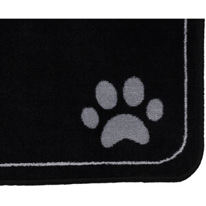 Washable Pet Car Boot Mat - Black by Mighty Paws