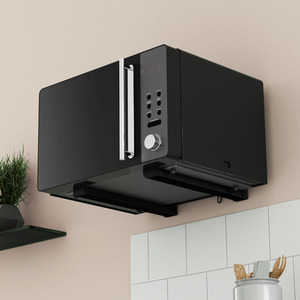 Microwave Wall Mounts - Black by AVF
