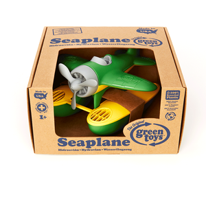 Green and Yellow Seaplane - Green by Green Toys