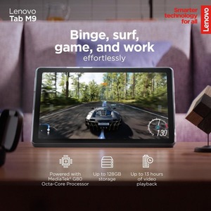 Tab M9 Android Tablet 9 Inch HD 32GB WiFi 3GB RAM With Case Film - Grey by Lenovo
