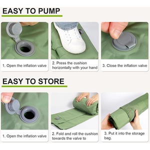 Inflatable Ultralight Camping Mat with Pillow