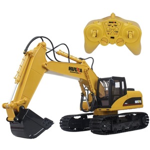 Remote Control Powerful Excavator - Yellow by Big Daddy