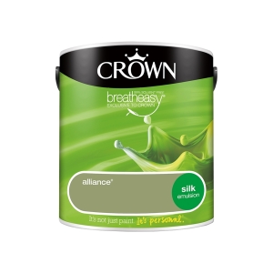 Crown Walls and Ceilings Silk Emulsion by Crown Paints