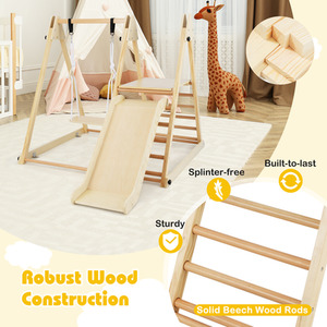 Montessori Playground Climber Playset by Costway