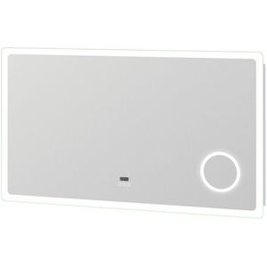 LED Bathroom Mirror with Bluetooth Speaker, 3 Colours Lights - White / 80x60cm by AicaBathroom
