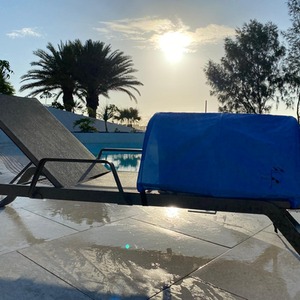 Shady Baby Sun Lounger Tent - Blue by Shady Baby