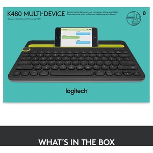 Logitech K480 Wireless Multi Device Keyboard - multi by Logitech