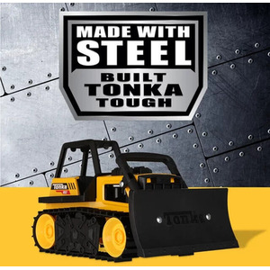 Tonka Steel Classics Bulldozer Real Steel - yellow by Tonka