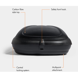 320L Car Roof Box - Black by VonHaus
