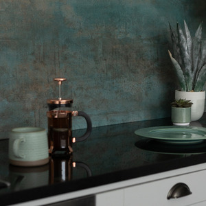 dc fix Oxide Steel Self Adhesive Vinyl Wrap - Blue by d-c-fix