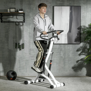 SPORTNOW 12-Level Hydraulic Resistance Stepper Machine - White by SPORTNOW