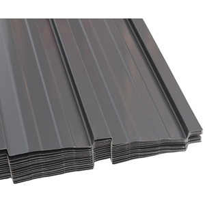 24X Pack Corrugated Roof Sheet Panels - Grey by BIRCHTREE