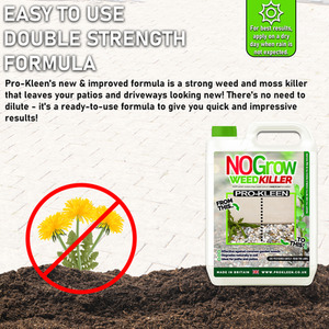 Pump Sprayer With No Grow Weed and Moss Killer - Green / 10l by Pro-Kleen