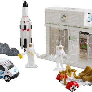 44 pcs astronaut space shuttle pretend play set - Blue