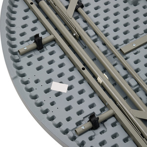 Outdoor Folding Camping Table with Handle by Livingandhome