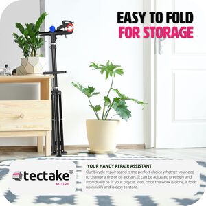 Bike Repair Stand Philipp - Black by tectake
