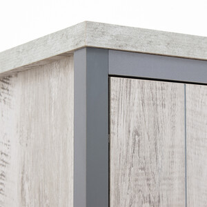 Boston 3 Piece Bedroom Set - Grey