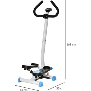 HOMCOM Adjustable Stepper - Blue by HOMCOM