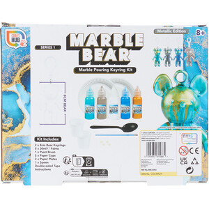 Marble Pouring Keyring Kit by Craft Hub