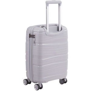 4PCS Lockable Travel Suitcase Set - Light Grey by Livingandhome