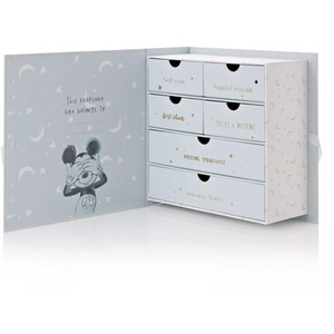 Disney Mickey Mouse Baby Keepsake Box Moon and Stars Blue - Blue by Disney