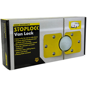 Security Van Door Lock Yellow Anti Theft - Yellow by Stoplock