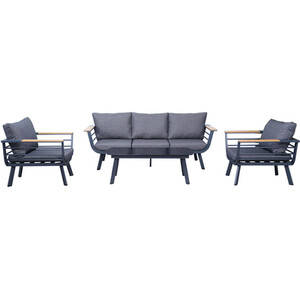 Saltram Sofa Set - Grey by Malay