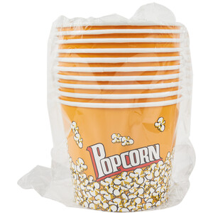 Pack of 10 Popcorn Bucket
