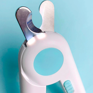 LED Illuminated Pet Nail Clippers Trimmer Tool - Blue
