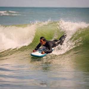 Wave Hopper Inflatable Bodyboard - Navy by Wave