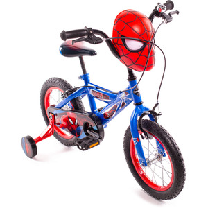 HUFFY Marvel Comics Spider-Man 14-inch Children's Bike - 24421W - Blue/Red by HUFFY