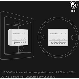 Smart Wall Switch - White by Roombanker