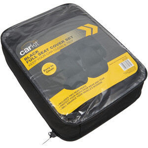 Carkit Full Seat Cover Set - Black by Carkit