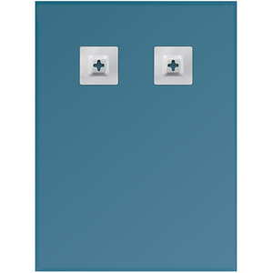 Fairmont Rectangular Mirror - Mirror / 70cm by Showerdrape